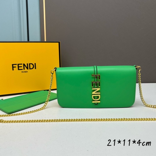 Fendi AAA Quality Messenger Bags For Women #1087184 $108.00 USD, Wholesale Replica Fendi AAA Messenger Bags