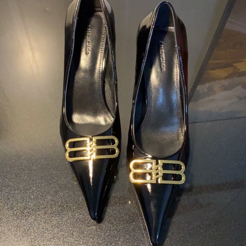 Replica Balenciaga High-Heeled Shoes For Women #1087321 $105.00 USD for Wholesale