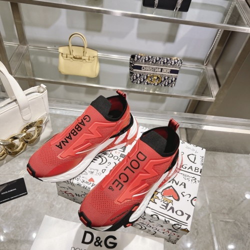 Replica Dolce & Gabbana D&G Casual Shoes For Men #1087327 $115.00 USD for Wholesale