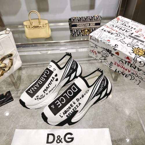 Replica Dolce & Gabbana D&G Casual Shoes For Women #1087332 $102.00 USD for Wholesale