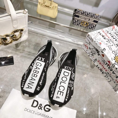 Replica Dolce & Gabbana D&G Casual Shoes For Women #1087340 $102.00 USD for Wholesale