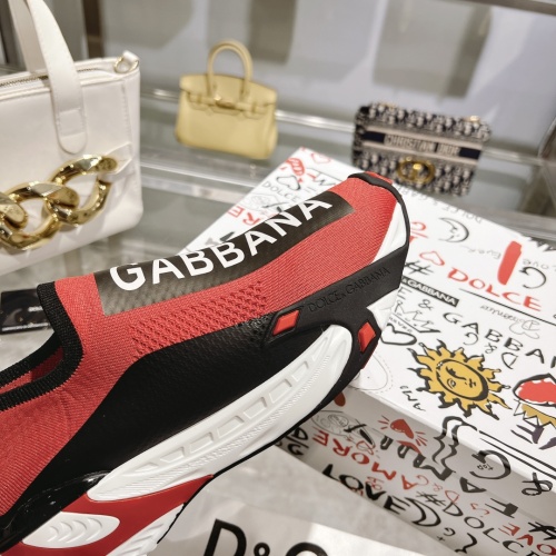 Replica Dolce & Gabbana D&G Casual Shoes For Women #1087350 $92.00 USD for Wholesale