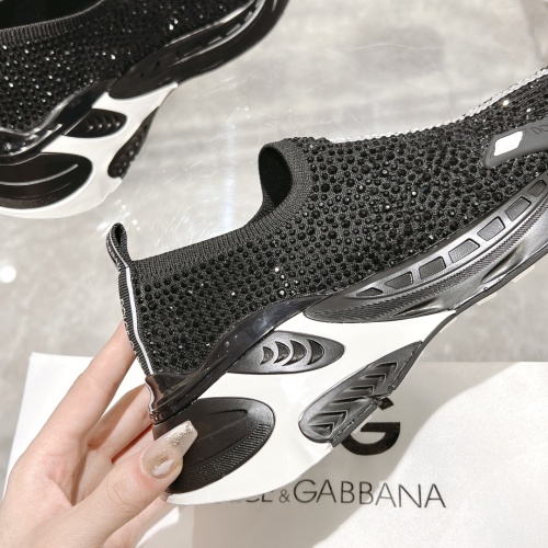 Replica Dolce & Gabbana D&G Casual Shoes For Women #1087357 $102.00 USD for Wholesale