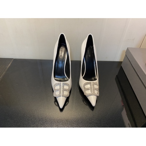 Replica Balenciaga High-Heeled Shoes For Women #1087378 $105.00 USD for Wholesale