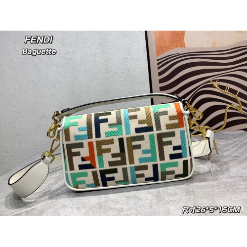 Replica Fendi AAA Quality Messenger Bags For Women #1087498 $112.00 USD for Wholesale