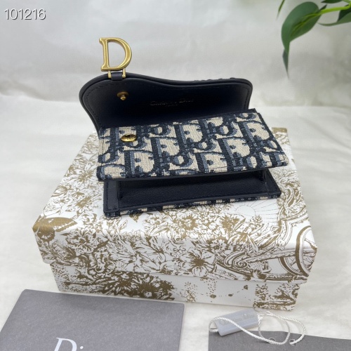 Replica Christian Dior AAA Quality Wallets For Unisex #1087725 $64.00 USD for Wholesale