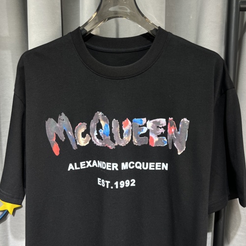 Replica Alexander McQueen T-shirts Short Sleeved For Men #1087750 $36.00 USD for Wholesale