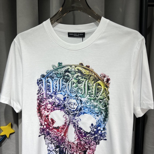 Replica Philipp Plein PP T-shirts Short Sleeved For Unisex #1087751 $36.00 USD for Wholesale