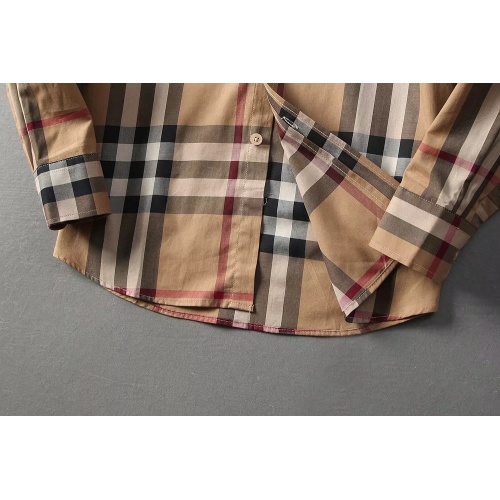 Replica Burberry Shirts Long Sleeved For Men #1087764 $40.00 USD for Wholesale
