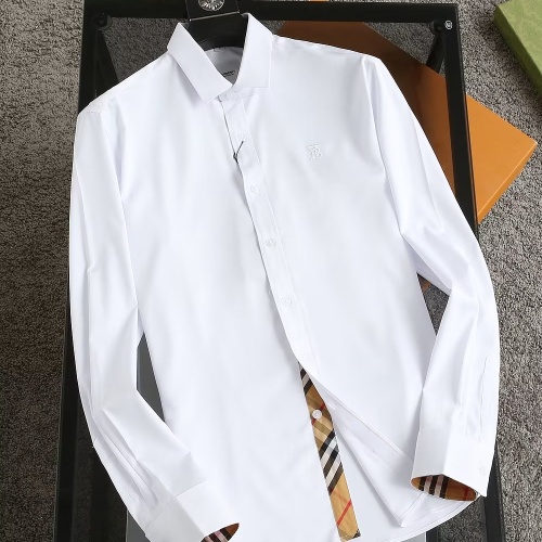 Burberry Shirts Long Sleeved For Men #1087772 $40.00 USD, Wholesale Replica Burberry Shirts