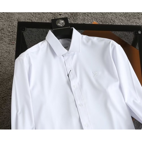 Replica Burberry Shirts Long Sleeved For Men #1087772 $40.00 USD for Wholesale