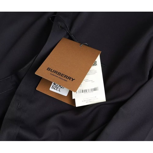 Replica Burberry Shirts Long Sleeved For Men #1087775 $40.00 USD for Wholesale