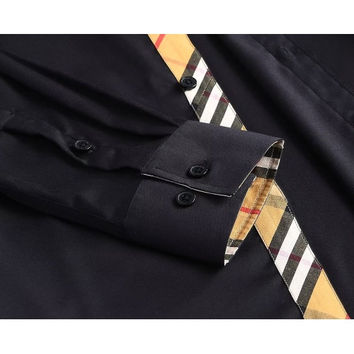 Replica Burberry Shirts Long Sleeved For Men #1087775 $40.00 USD for Wholesale