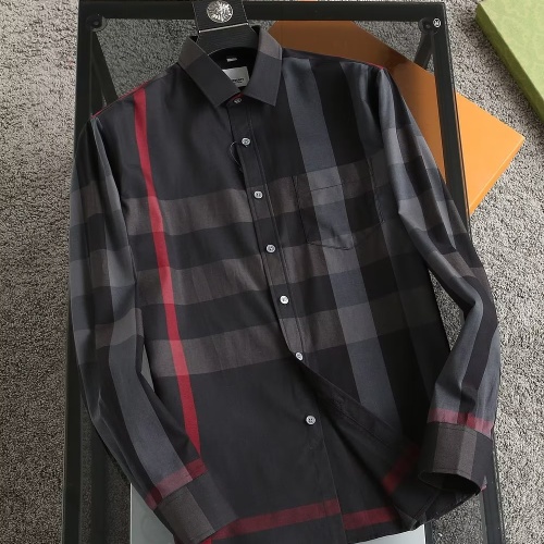Burberry Shirts Long Sleeved For Men #1087778