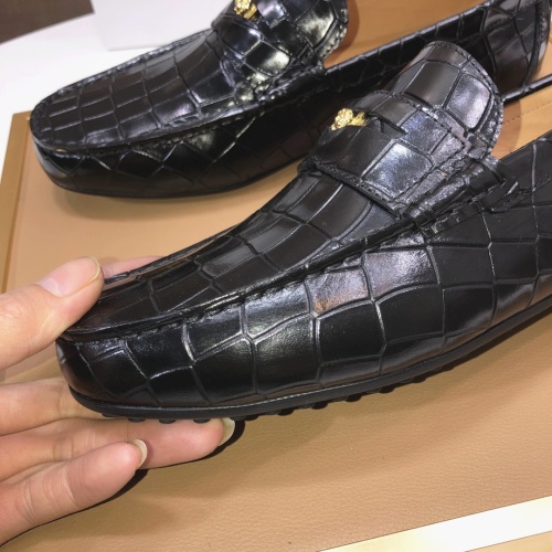 Replica Versace Leather Shoes For Men #1087882 $98.00 USD for Wholesale