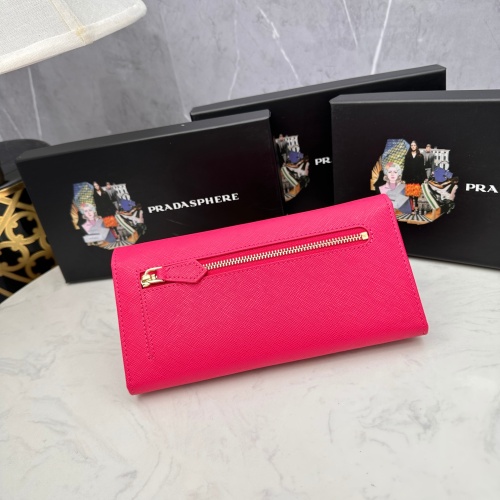 Replica Prada AAA Quality Wallets For Women #1087887 $45.00 USD for Wholesale