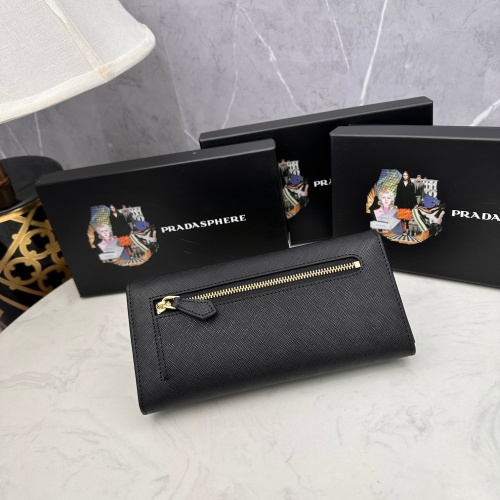Replica Prada AAA Quality Wallets For Women #1087889 $45.00 USD for Wholesale