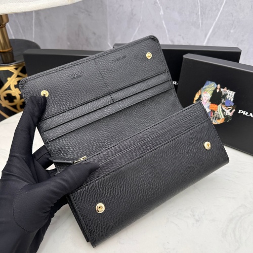 Replica Prada AAA Quality Wallets For Women #1087889 $45.00 USD for Wholesale