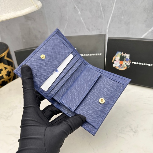 Replica Prada AAA Quality Wallets For Women #1087903 $40.00 USD for Wholesale