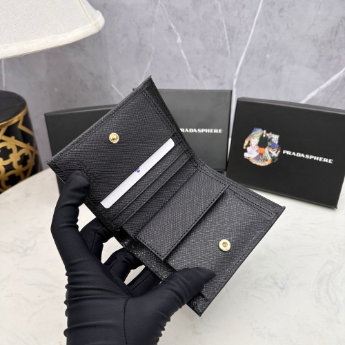 Replica Prada AAA Quality Wallets For Women #1087904 $40.00 USD for Wholesale