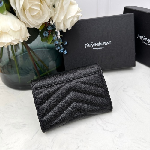 Replica Yves Saint Laurent AAA Quality Wallets For Women #1087913 $42.00 USD for Wholesale