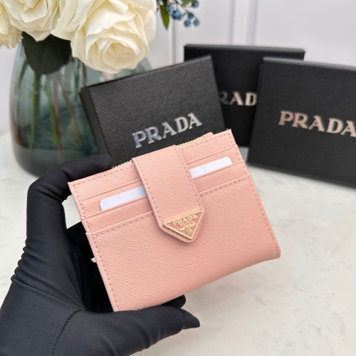 Prada AAA Quality Card Case For Women #1087920 $42.00 USD, Wholesale Replica Prada AAA+ Quality Wallets