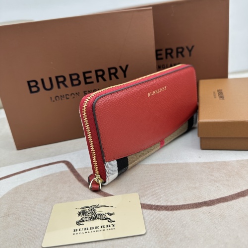 Replica Burberry AAA Quality Wallets For Women #1087921 $45.00 USD for Wholesale