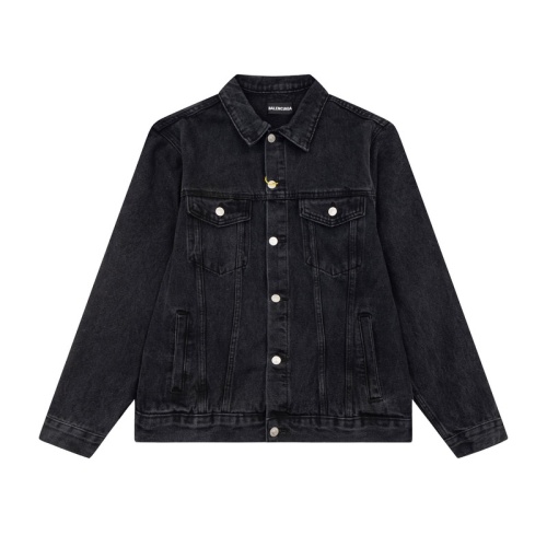 Replica Balenciaga Jackets Long Sleeved For Men #1087956 $64.00 USD for Wholesale