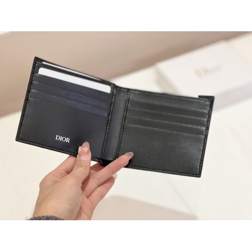 Replica Christian Dior AAA Man Wallets #1088034 $42.00 USD for Wholesale