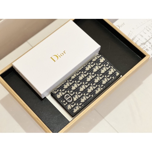 Replica Christian Dior AAA Man Wallets #1088041 $42.00 USD for Wholesale