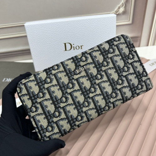 Replica Christian Dior AAA Man Wallets #1088049 $42.00 USD for Wholesale