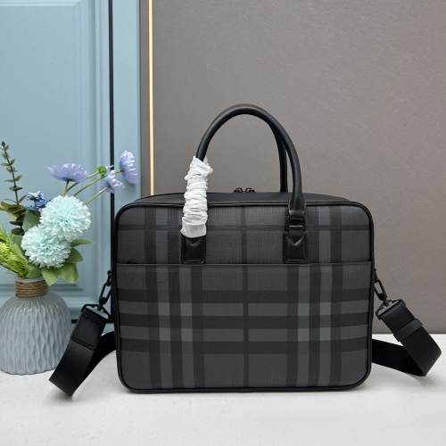 Replica Burberry AAA Man Handbags #1088117 $150.00 USD for Wholesale