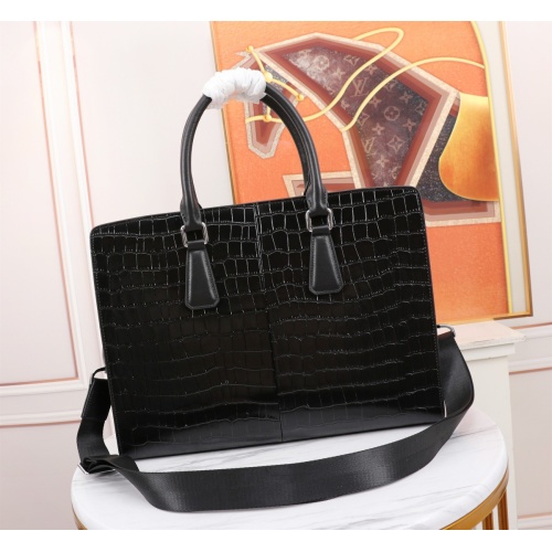 Replica Prada AAA Man Handbags #1088271 $158.00 USD for Wholesale