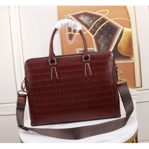 Replica Prada AAA Man Handbags #1088272 $158.00 USD for Wholesale
