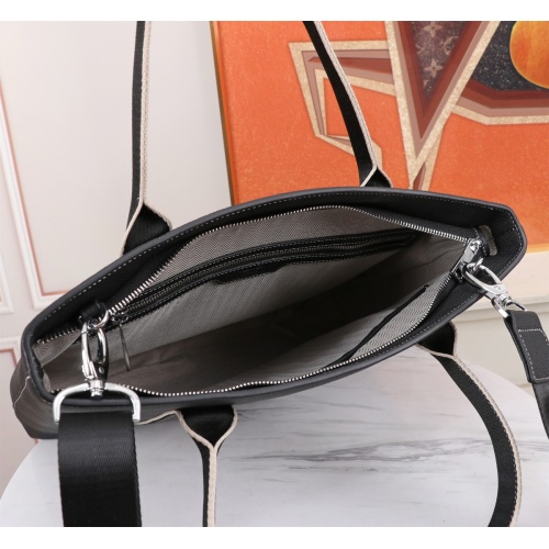 Replica Hermes AAA Man Handbags In Black #1088321 $150.00 USD for Wholesale