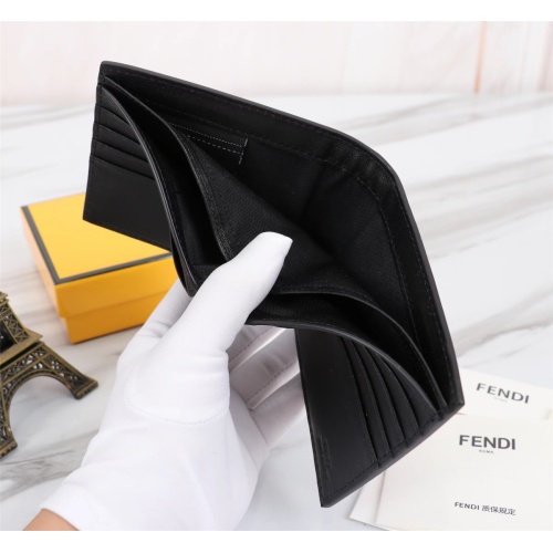 Replica Fendi AAA Man Wallets #1088360 $68.00 USD for Wholesale