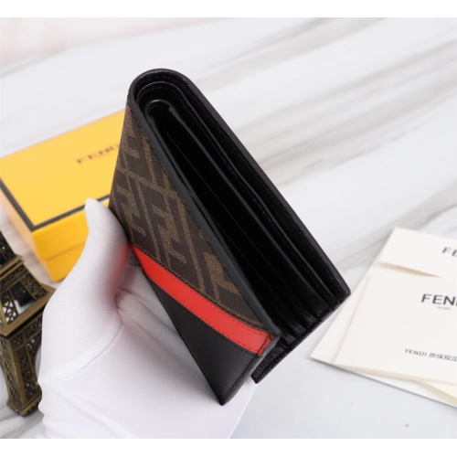 Replica Fendi AAA Man Wallets #1088378 $68.00 USD for Wholesale