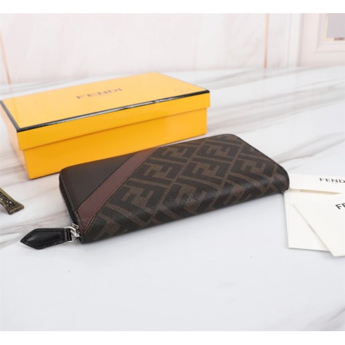 Replica Fendi AAA Man Wallets #1088408 $72.00 USD for Wholesale