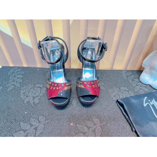 Replica Giuseppe Zanotti Sandal For Women #1088533 $132.00 USD for Wholesale