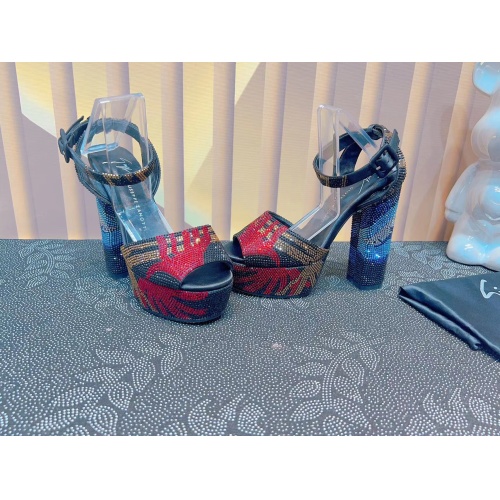 Replica Giuseppe Zanotti Sandal For Women #1088533 $132.00 USD for Wholesale