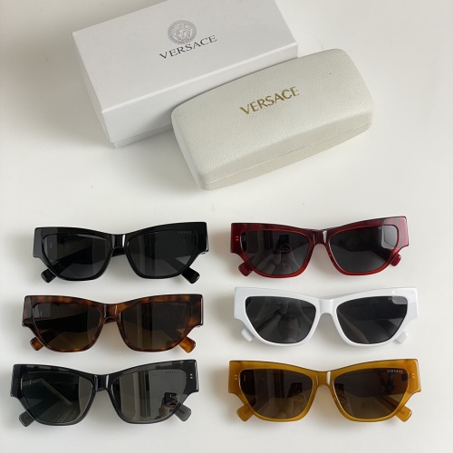 Replica Versace AAA Quality Sunglasses #1088655 $60.00 USD for Wholesale