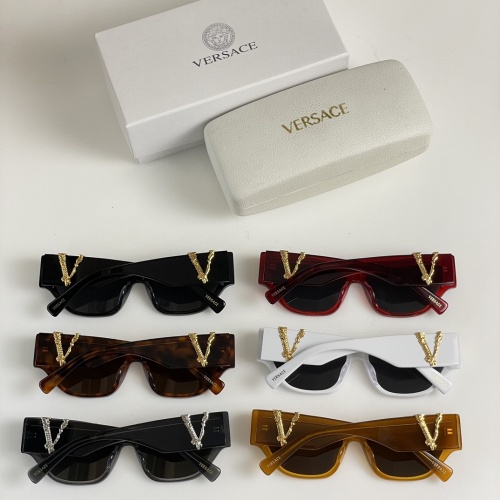Replica Versace AAA Quality Sunglasses #1088655 $60.00 USD for Wholesale