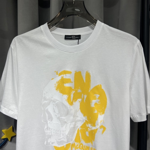 Replica Alexander McQueen T-shirts Short Sleeved For Unisex #1088836 $36.00 USD for Wholesale