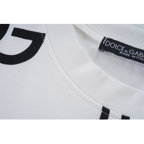 Replica Dolce & Gabbana D&G T-Shirts Short Sleeved For Unisex #1088889 $32.00 USD for Wholesale