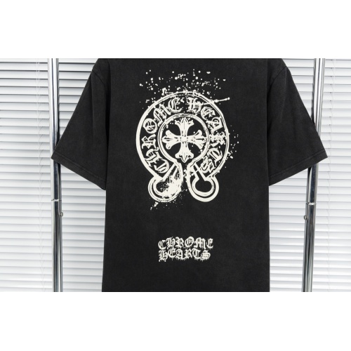 Replica Chrome Hearts T-Shirts Short Sleeved For Unisex #1088894 $34.00 USD for Wholesale