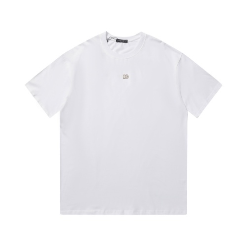 Dolce &amp; Gabbana D&amp;G T-Shirts Short Sleeved For Unisex #1088899 $39.00 USD, Wholesale Replica Dolce &amp; Gabbana D&amp;G T-Shirts