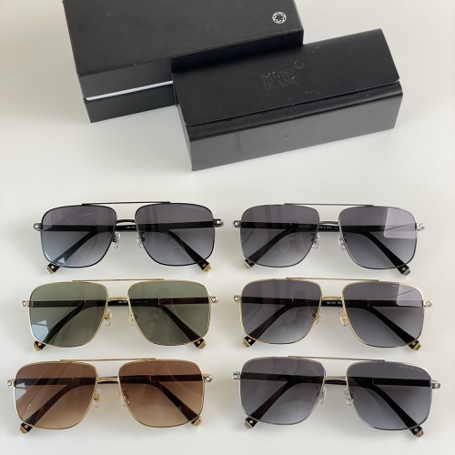 Replica Montblanc AAA Quality Sunglasses #1088930 $60.00 USD for Wholesale