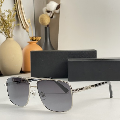 Montblanc AAA Quality Sunglasses #1088931 $60.00 USD, Wholesale Replica Montblanc AAA Quality Sunglasses