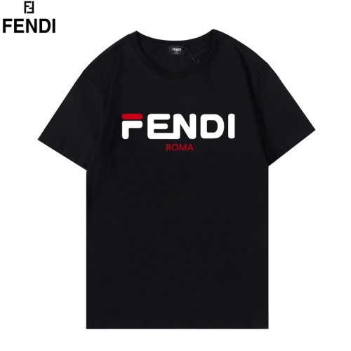 Fendi T-Shirts Short Sleeved For Unisex #1088940 $29.00 USD, Wholesale Replica Fendi T-Shirts
