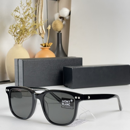Montblanc AAA Quality Sunglasses #1088952 $64.00 USD, Wholesale Replica Montblanc AAA Quality Sunglasses